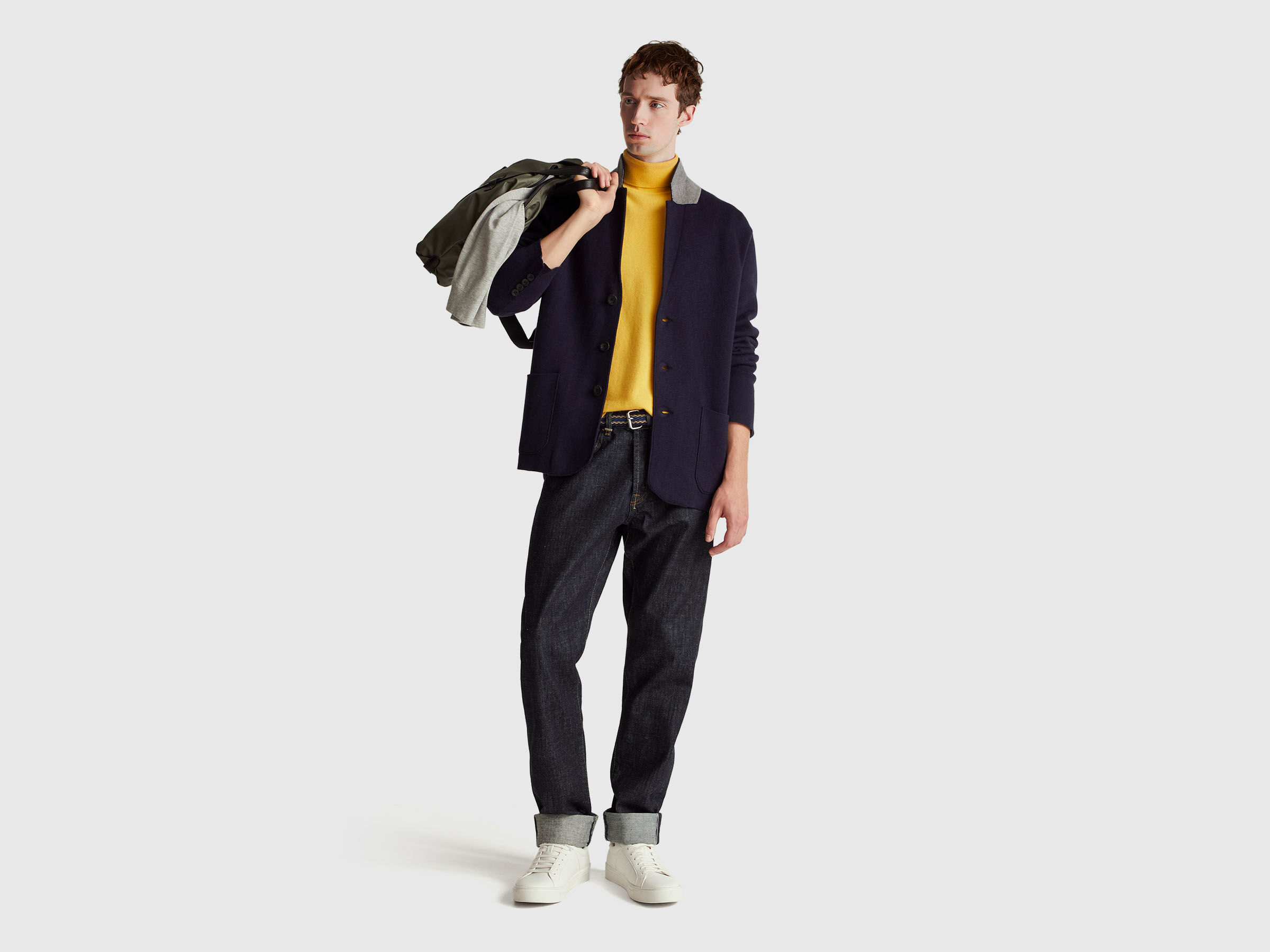 TURTLE NECK SWEATER Men image number 3